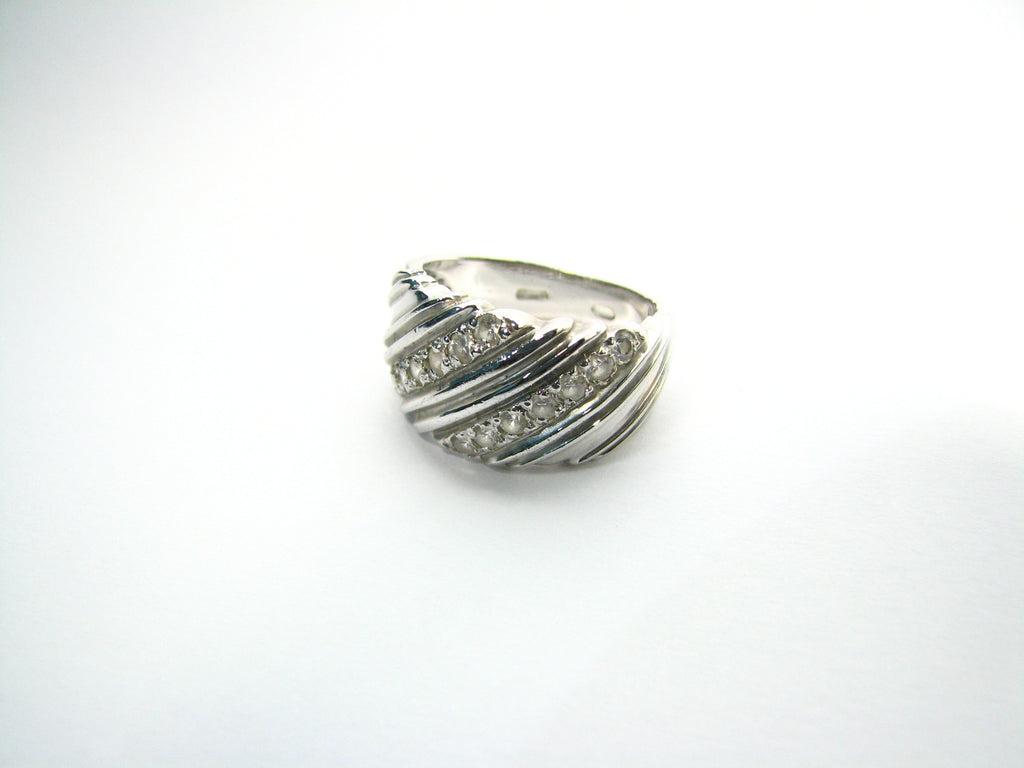 Diamond Wave Ring
